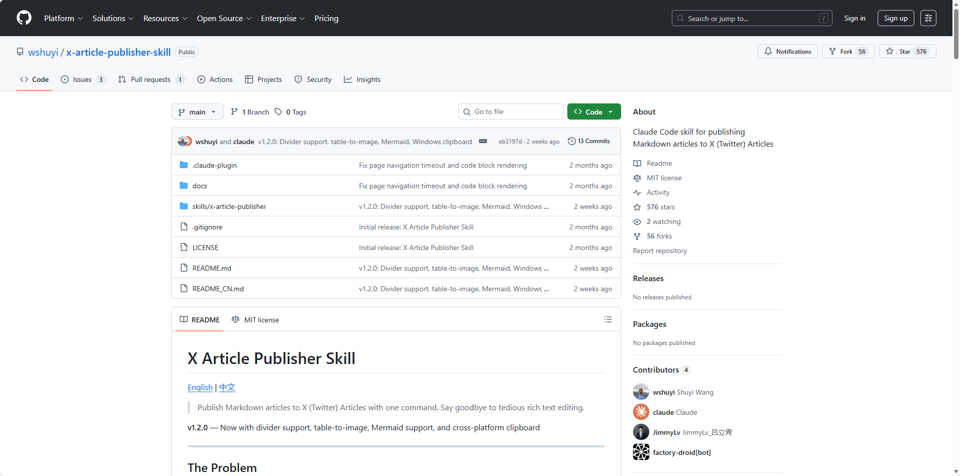 X Article Publisher skill