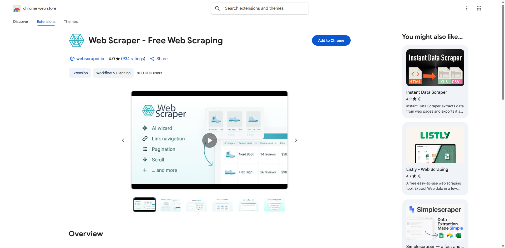 linkedin web scraper