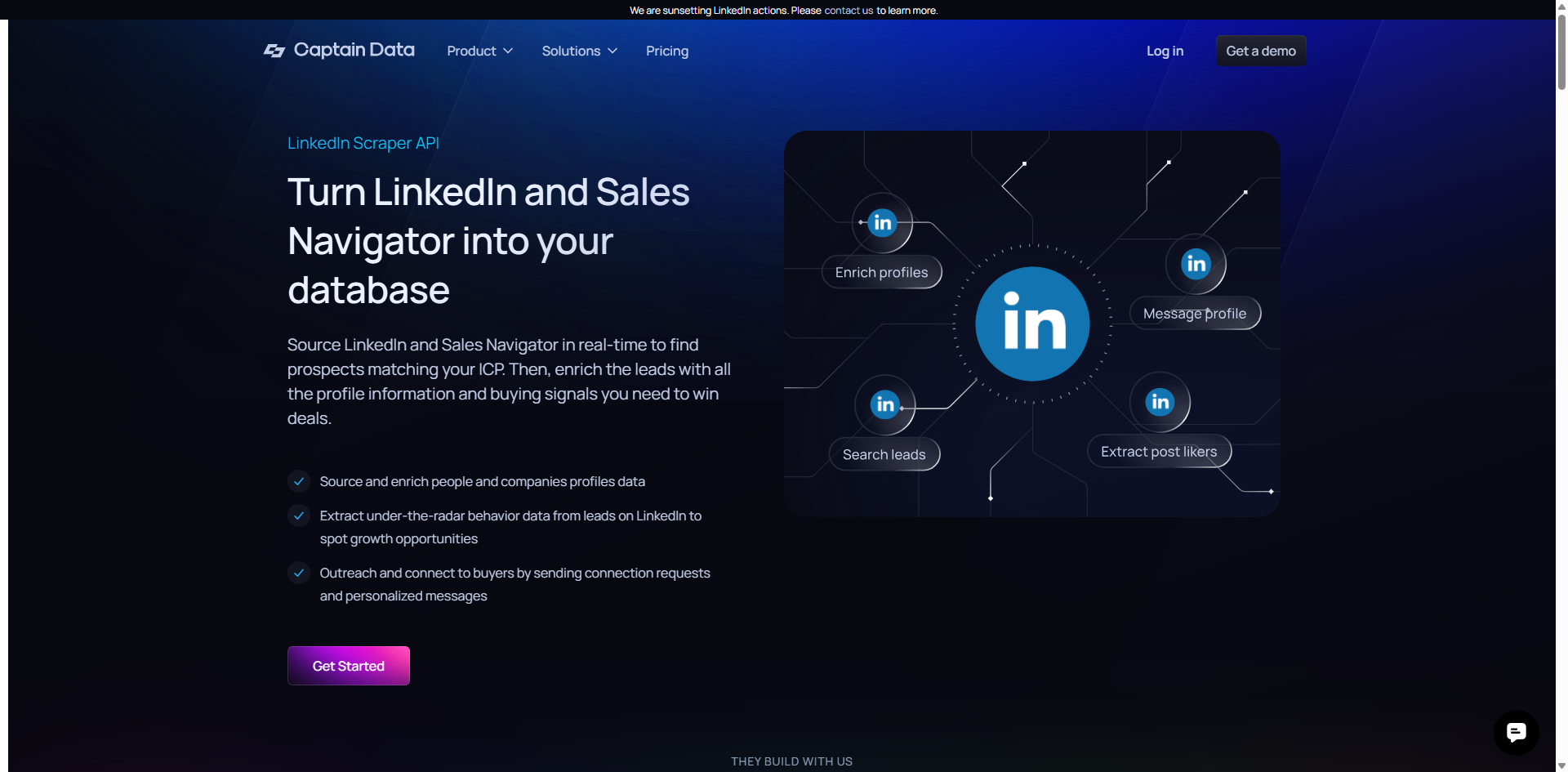 linkedin scraper
