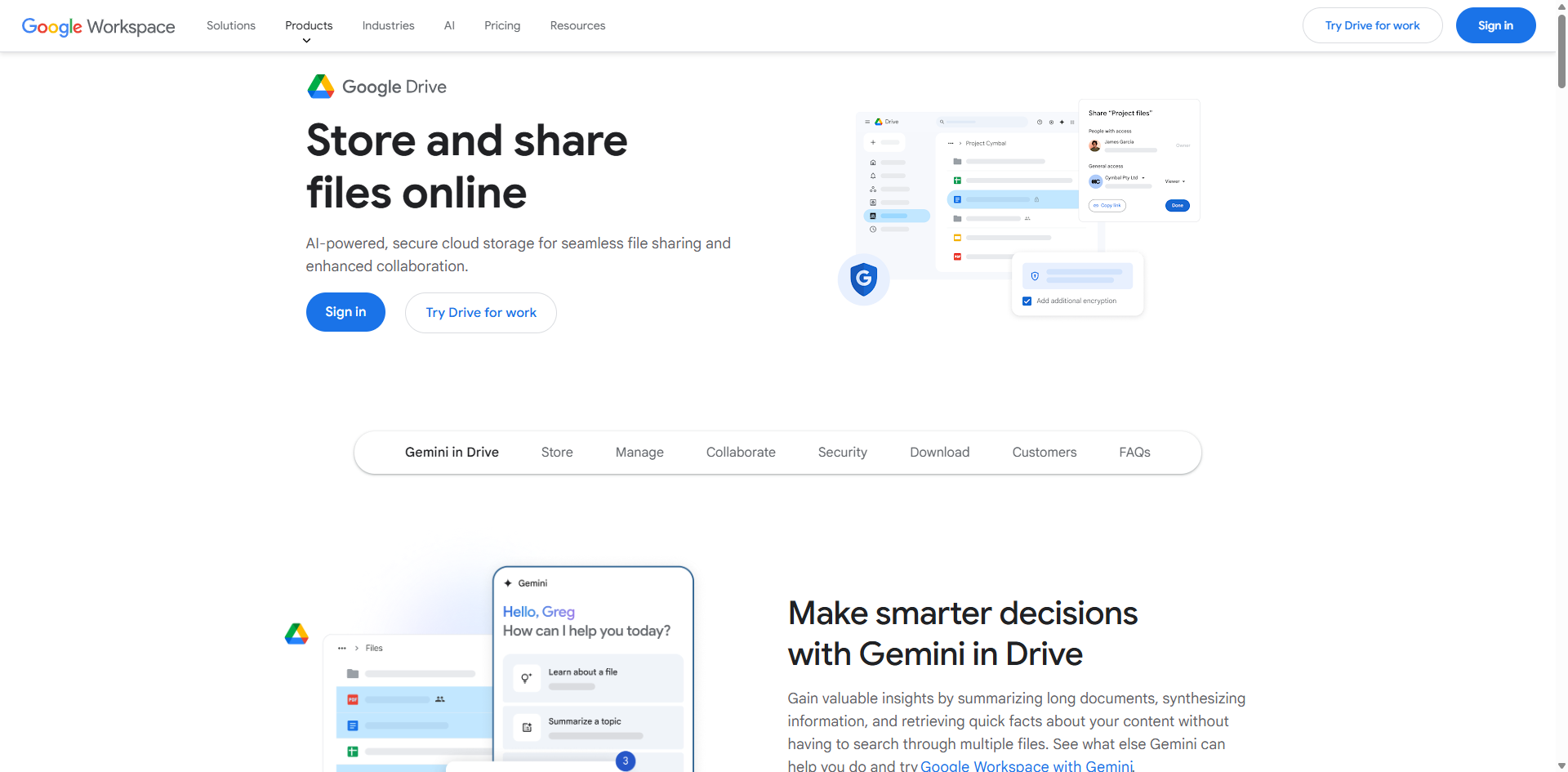 Google Drive MCP tools