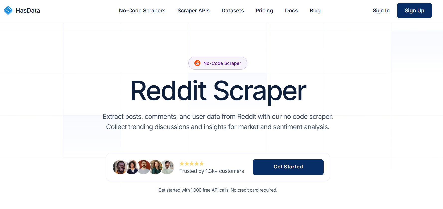 HasData web scraping reddit