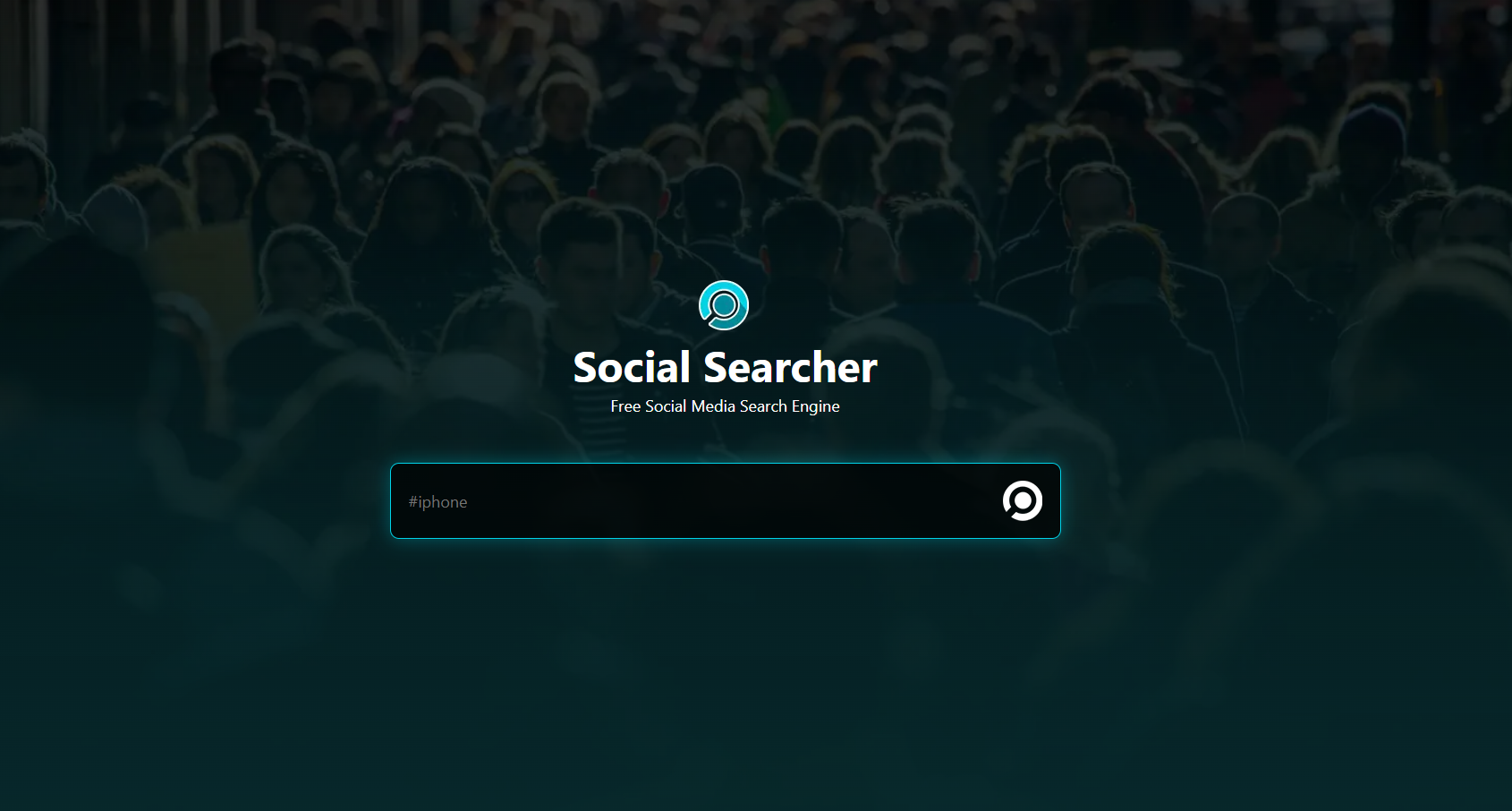 Social-Searcher find social media accounts by email