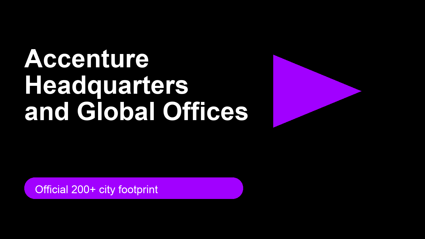 Accenture headquarters and global offices editorial cover