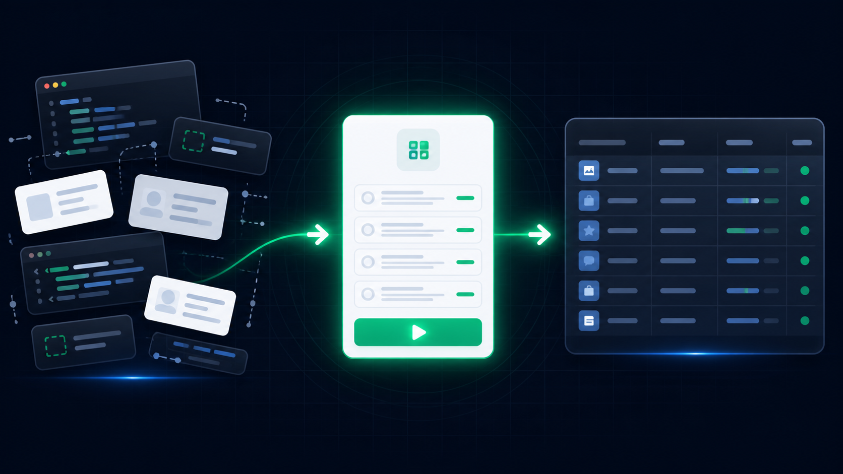 BrowserAct Templates value map from repeated manual setup to a reusable one-click template and structured output