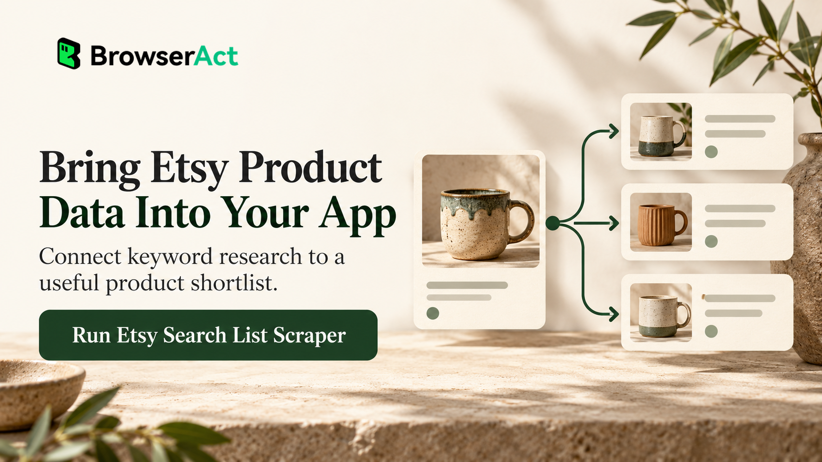 Bring Etsy product data into your app