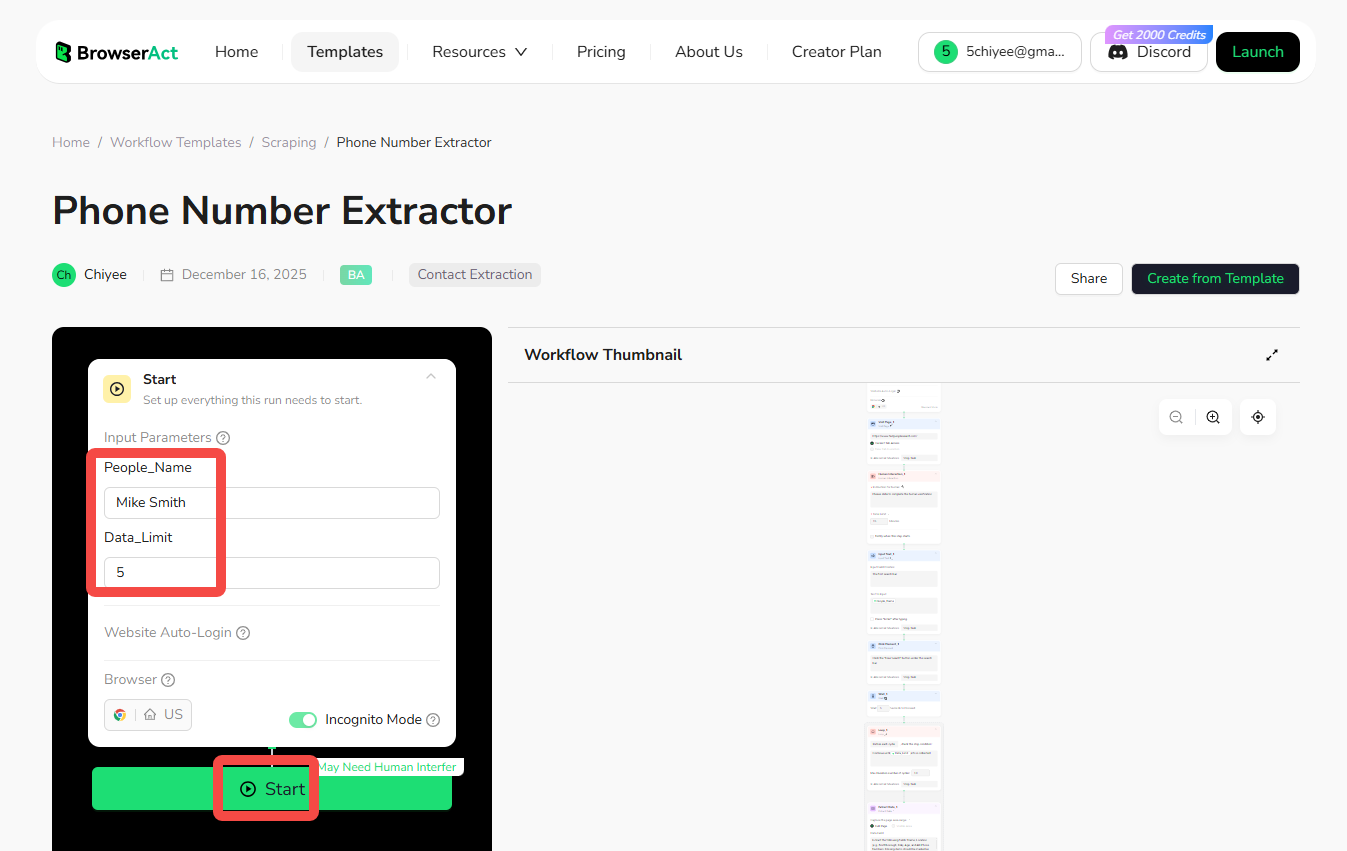browseract browseract phone number extractor