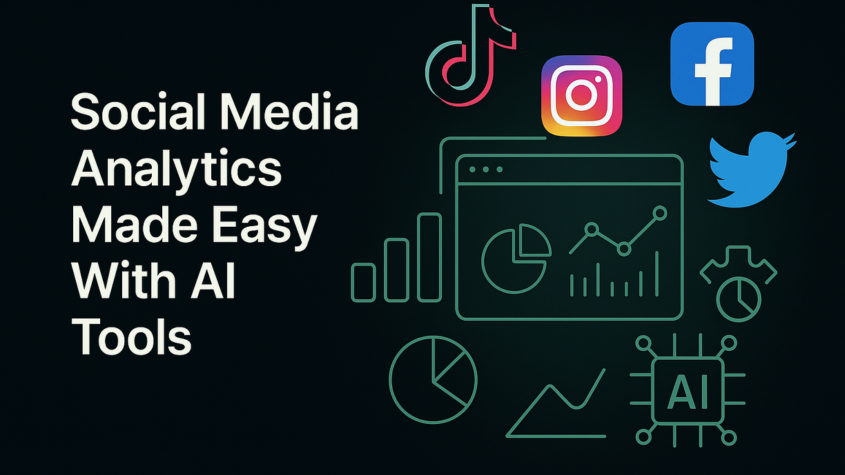 Social Media Analytics Made Easy with AI Tools