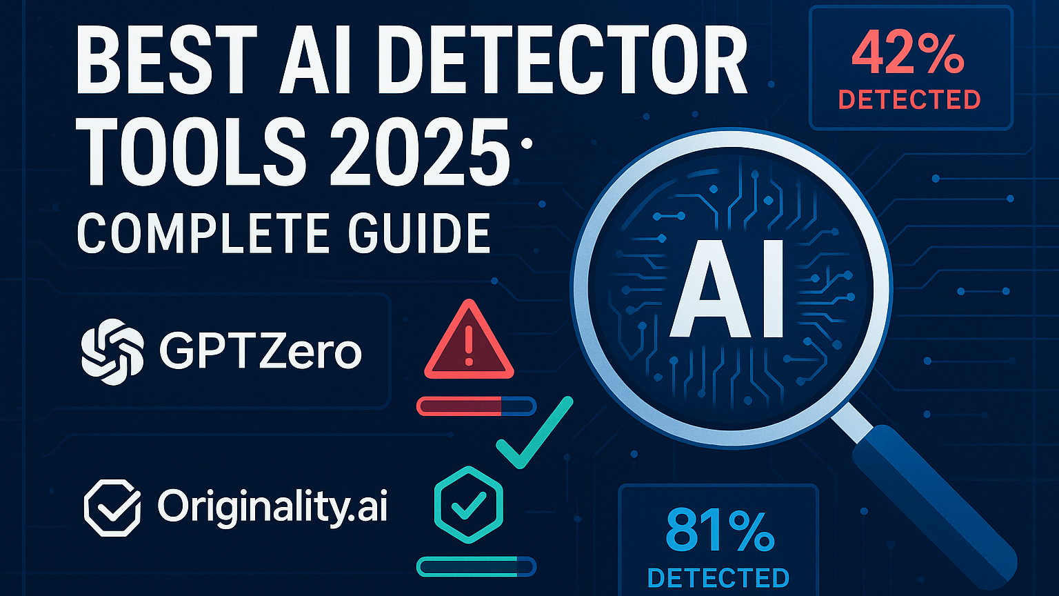 Best AI Detector Tools 2025