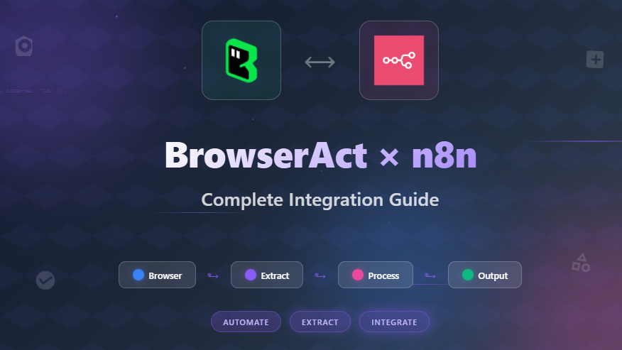 How to Integrate BrowserAct with n8n: Complete Setup Guide