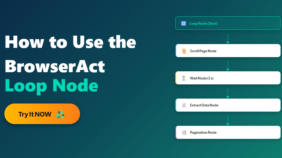 BrowserAct Loop Node Tutorial