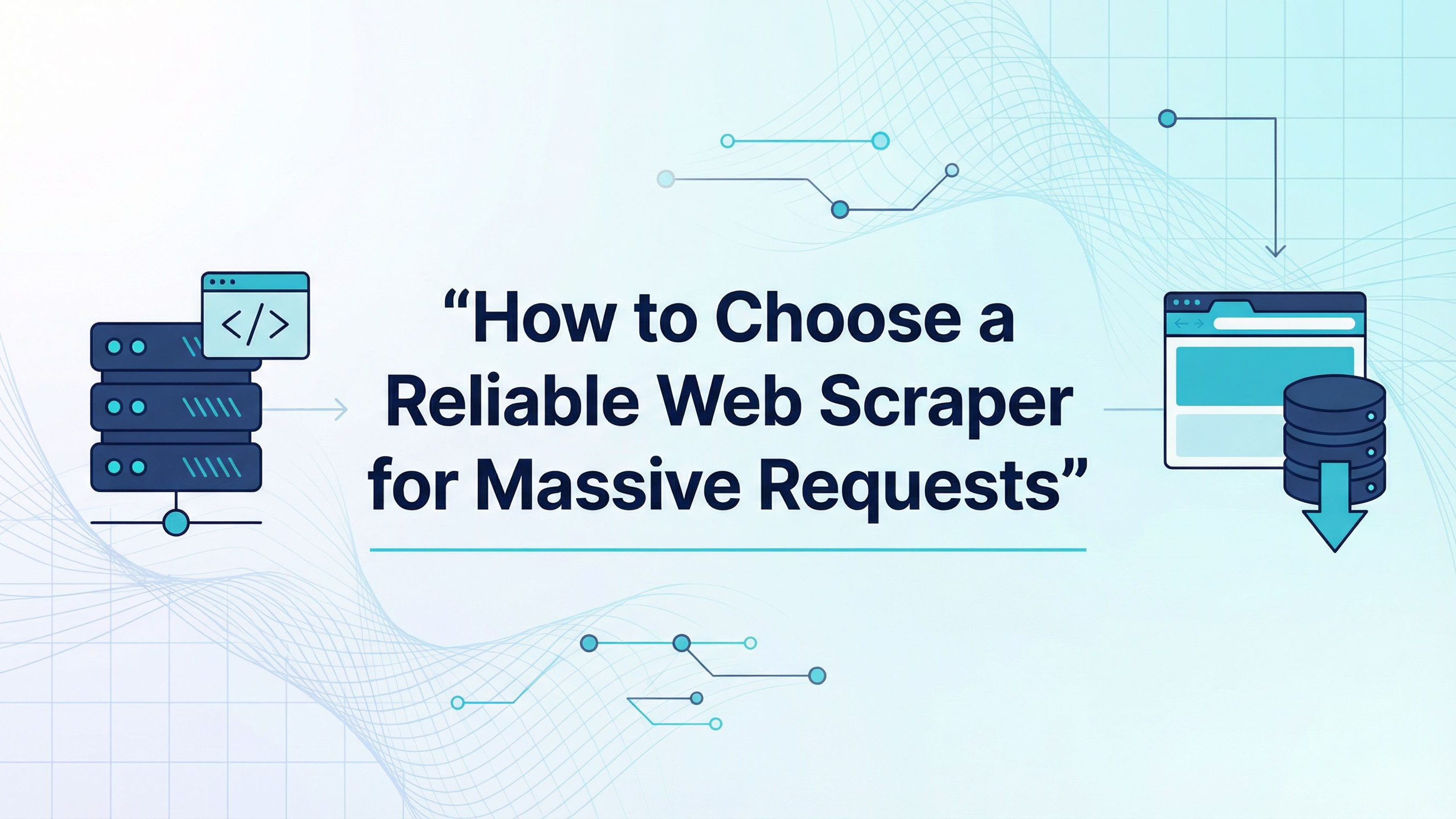 How to Choose a Reliable Web Scraper for Massive Requests