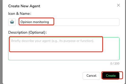 set up agent