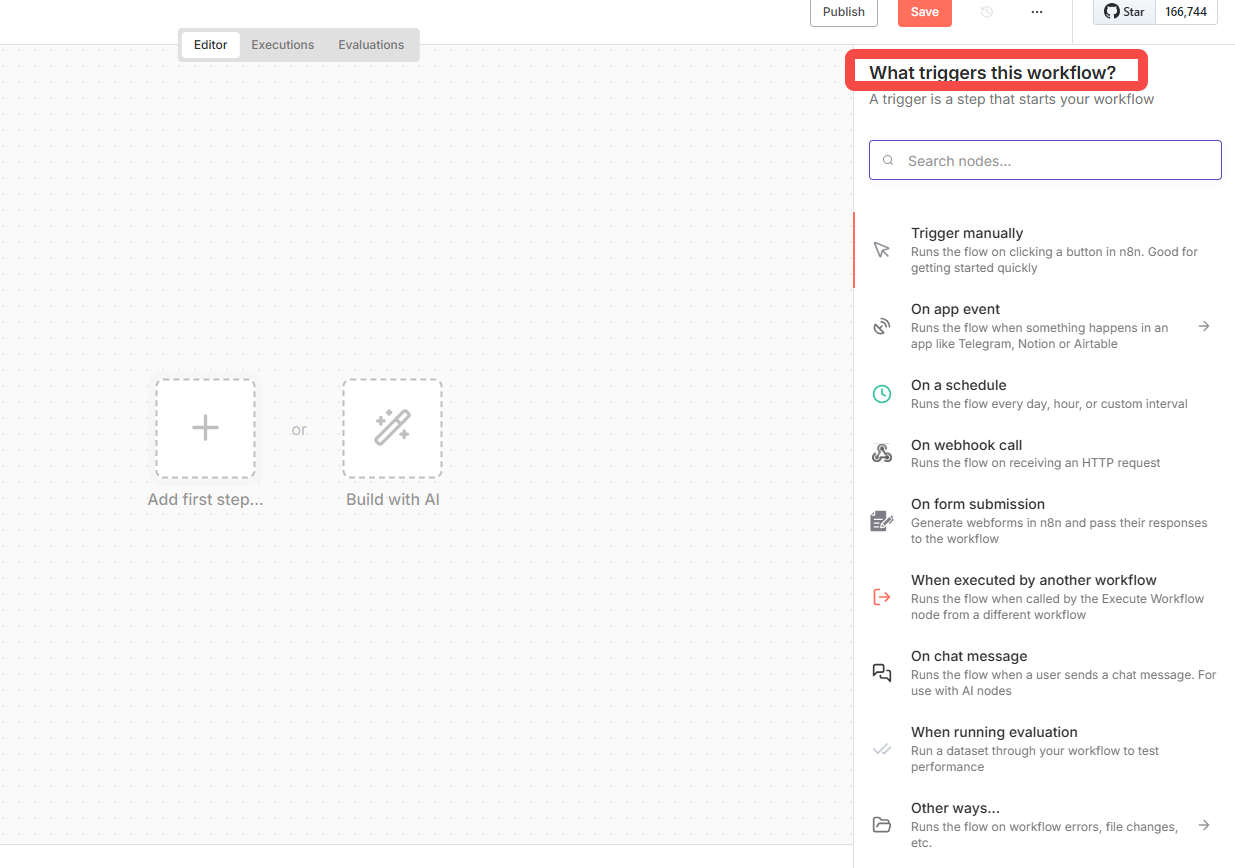 what is n8n trigger nodes