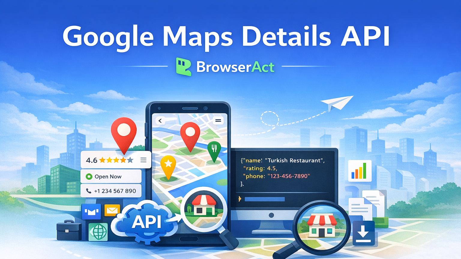 Google Maps API | Extract Business Data via API