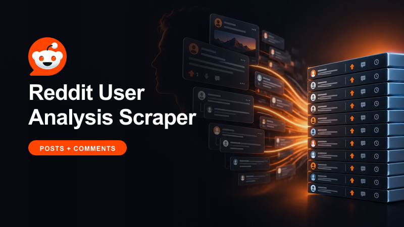Reddit User Analysis Scraper cover