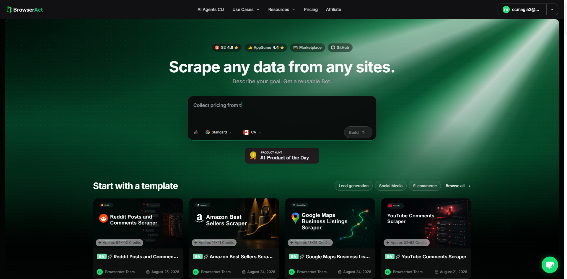 Agent Built prompt templates